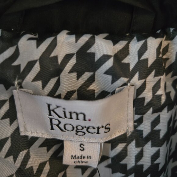 Kim Rogers Black Vest -NWT - Picture 2 of 3